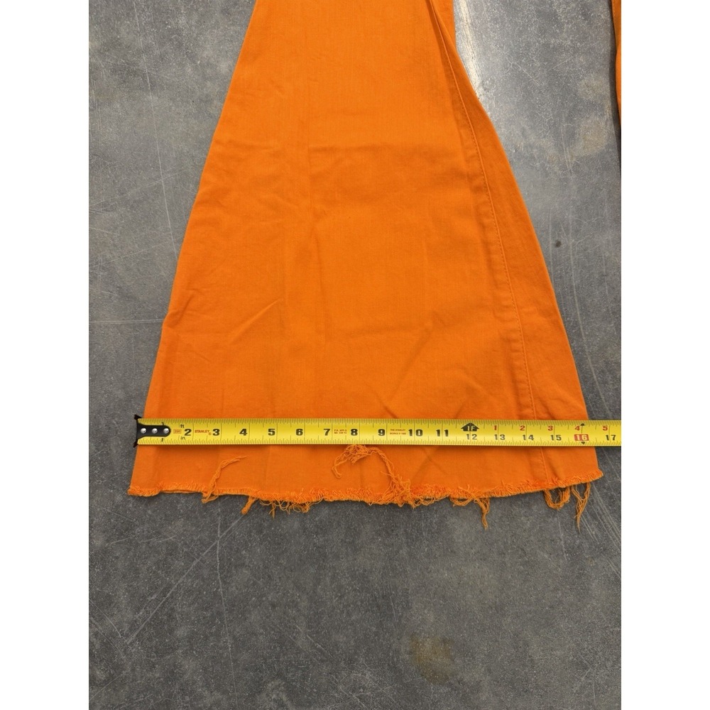 Judy Blue Super Flare Jeans Women‎ 3/26 Orange High Rise Stretch Denim - Picture 2 of 10